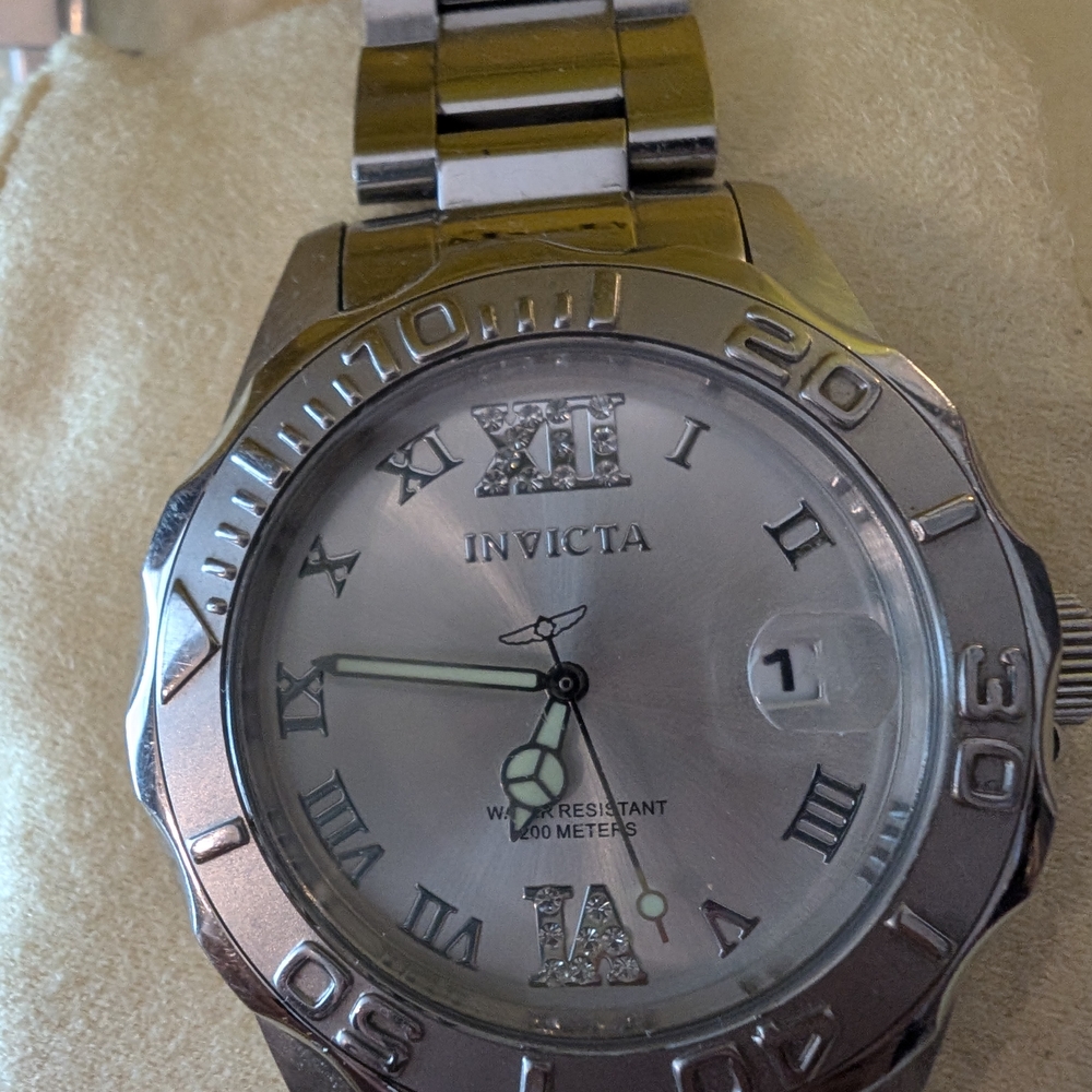 Invicta Silver Watch